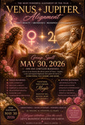Venus + Jupiter + New Moon Alignment | May 30 | Group Spell